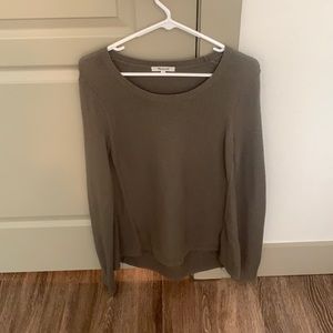 Madewell green sweater small